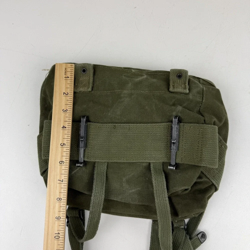Vintage US Military Field Pack Canvas Bag Eastern Canvas Prod Army Utility Olive